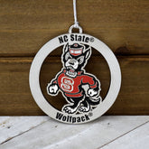 NC State University Wolf Logo Ornament by Fan Frenzy Gifts Officially Licensed NCAA